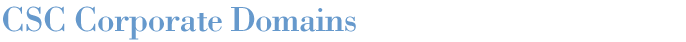 CSC Corporate Domains